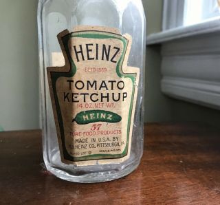 Vintage Heinz Ketchup Bottle 3