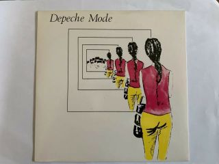 Depeche Mode Dreaming Of Me Uk 7” Single - Distributed By Rough Trade