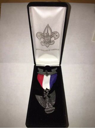 Boy Scout Eagle Scout Medal Cfj 3 Custom Fine Jewelry Nos