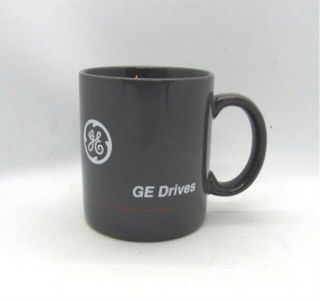 Ge General Electric Drives Gray Coffee Cup Mug With Red Stripe Advertising