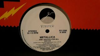 Metallica - ".  And Justice For All " / Promo / Elektra 