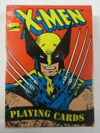 Vintage 1993 X - Men Marvel Comics Playing Cards Deck Old Stock
