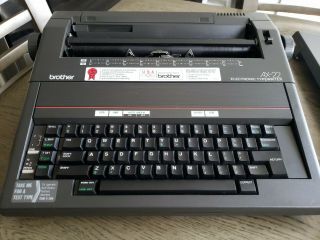 Vintage Brother Electronic Typewriter Ax - 22.  And Looks
