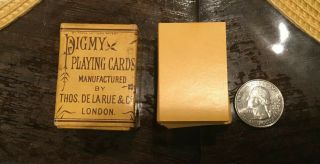 Pigmy Playing Cards De Larue London Early 1900’s