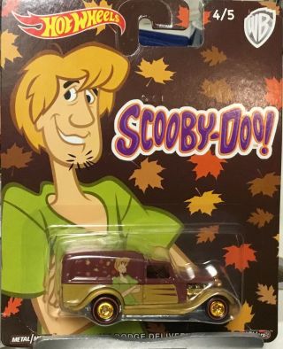 Hot Wheels Pop Culture Scooby Doo Dodge Delivery) -