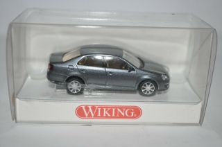 Wiking 067 02 Volkswagen Jetta (plat.  Gray Metallic) For Marklin - W/box
