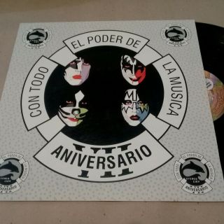 Kiss - Love Gun - Lp Mexico Promotional Radio Cover Ps Polygram