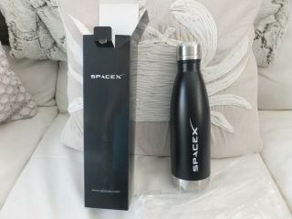 Space X Stainless Steel Double Walled Hot/cold Beverage Bottle 17 Oz
