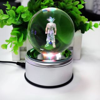 3d Crystal Ball Led Dragon Ball Son Goku Decor Night Light Table Desk Lamp Gift