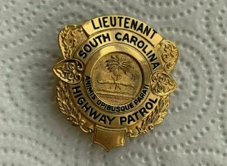U.  S Vintage Obsolete Badge Army Officer Uniform Police Lieutenant
