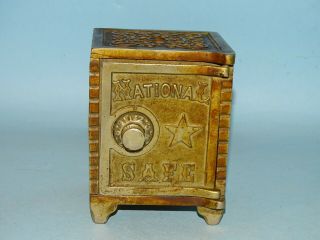 National Safe Cast Iron Bank Wing Mfg.
