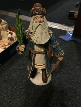 Duncan Royale 1983 Russian Santa Limited Of 10,  000 Molds Were Made In Calii