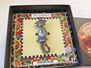 Mary Engelbreit Sterling Silver Little Girl Pin Brooch - L@@k