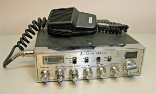 Cobra 148gtl 40 Channel Am/ssb Cb Radio Vintage Chrome Face