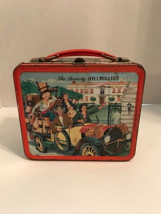 Vintage Beverly Hillbillies Metal Lunchbox No Thermos Aladdin 1963