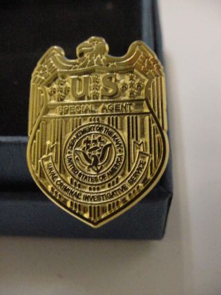 Naval Criminal Investigative Service Special Agent Lapel Pin Shield - Ncis