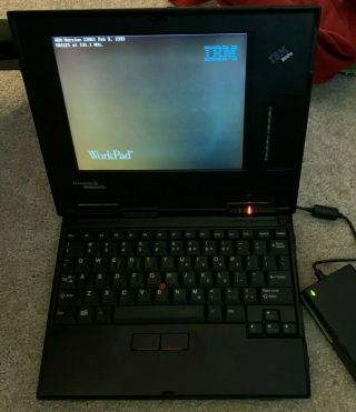 Ibm Workpad Laptop Computer Type 2608 Windows Ce Ver 3.  0 Handheld Z50 Vintage