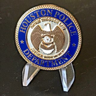 B99 Houston Police Department Texas Challenge Coin