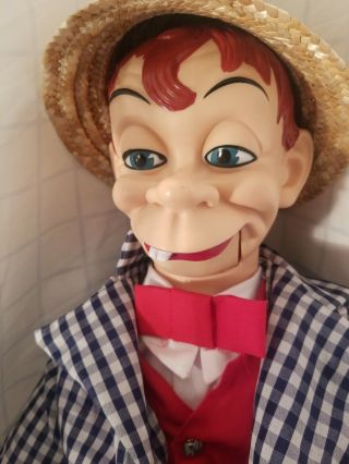Goldberger 30” Mortimer Snerd Celebrity Ventriloquist Doll With Carry Case
