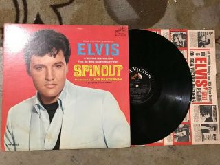 Elvis Presley Spinout Soundtrack Lp Rca Lpm - 3702 Mono Promo