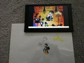 Count Duckula Production Animation Art Cels & Pencil Drawings