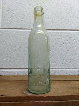 Vintage Straight Sided Coca Cola Bottle,  Lynchburg,  Va.  Bottling