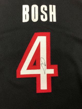 Vtg Chris Bosh 4 Toronto Raptors Nba Adidas Authentic Jersey Size 48 Black Nwt