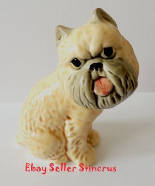 Brussels Griffon Figurine Dog.  Author 