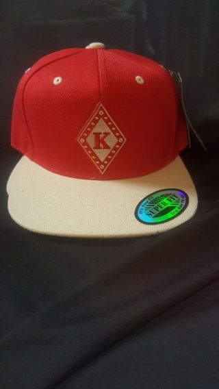 Kappa Alpha Psi Fraternity Baseball Hat Cap Big K Nupe Snapback Baseball Cap Red