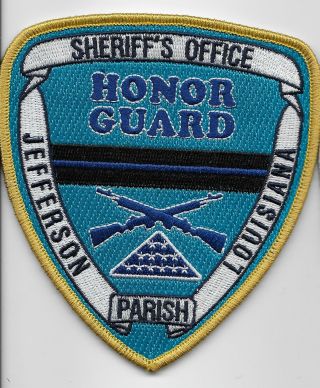 Honor Guard Jeferson Parish Sheriff State Louisiana La