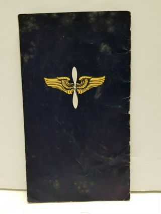 WWII Aviation Cadet Training for the Army Air Forces Booklet Pamphlet 1940s WW2 2