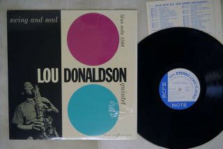 Lou Donaldson Swing And Soul Blue Note Bnst 1566 Japan Shrink Vinyl Lp