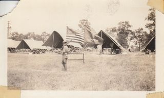 Photo 132nd Infantry 33rd Division Illinois National Guard Tents Camp 3