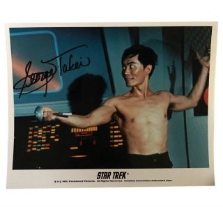 Star Trek George Takei - Sulu Signed Photo 8x10 Licensed Autographed Photo