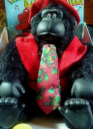Toy Gorilla Sings Dances Christmas Sound Activated w/ Batteries Pittsburg State 2