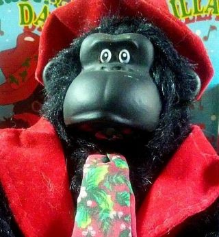Toy Gorilla Sings Dances Christmas Sound Activated w/ Batteries Pittsburg State 3
