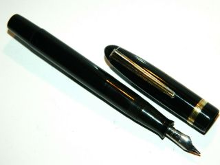 Black Vintage Fountain Pen Senator Made In Germany 1950 