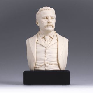 President Theodore Roosevelt Historical Bust Collectible Figure GREAT AMERICANS 2