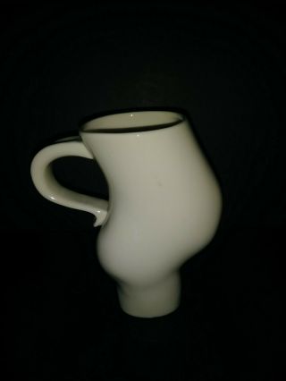 Vintage Maternity Mug Barber Dale Pregnant Belly Coffee Tea Cup Mug Euc