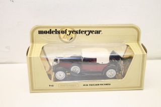 Matchbox Models Of Yesteryear 1930 Packard Victoria - Y - 15 - 1:40 Scale (g 11)