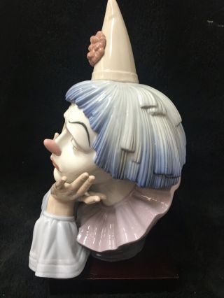 Lladro CLOWN Bust Figurine 5129 