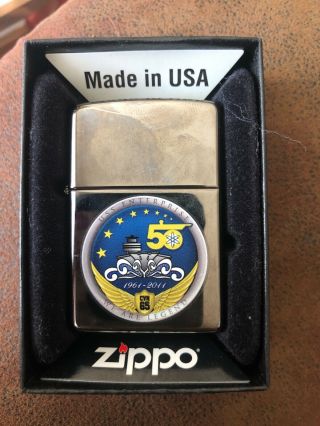 50 Year Enterprise Aircraft Carrier Zippo Lighter