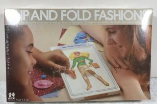 Vintage 1981 Tomy Flip And Fold Fashions Nib