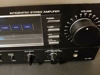 Vintage Studio Standard by FISHER Integrated Stereo Amplifier CA - 880 3