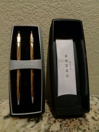 Cross Classic Century 10kt Gold - Filled Ballpoint Pen & 0.  7mm Pencil (450105)