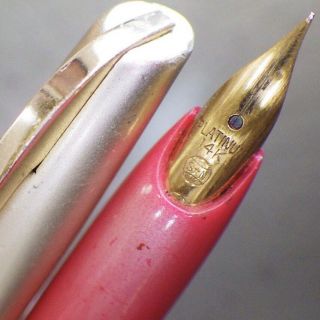 Gt Taupe Platinum Elite C/c Fountain Pen 14k Gold F Nib Eyedropper Cartridge