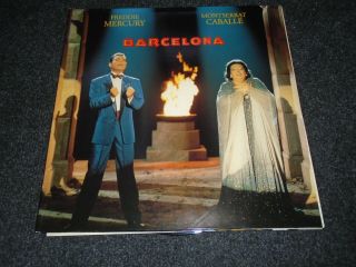 Barcelona 1992 Uk Lp - Freddie Mercury Montserrat Caballe Queen