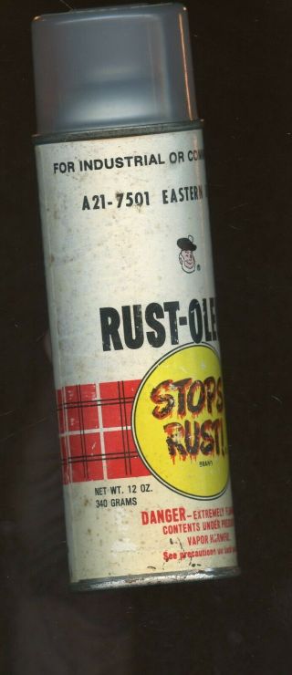 1986 Scotty Rust - Oleum Commercial Spray Paint Can A21 - 7501 Eastern Brown