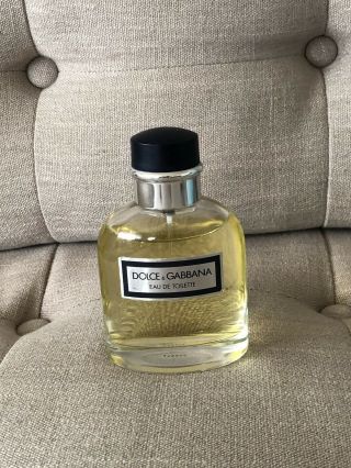 Vintage Dolce & Gabbana Pour Homme Made In Italy 4.  2 Oz