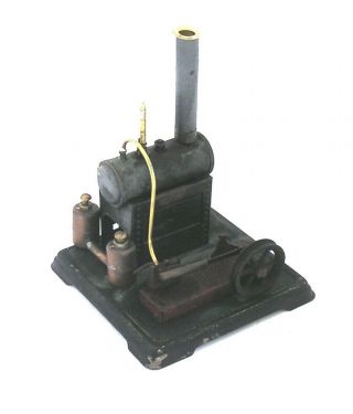 Vintage,  Horizontal Gebrüder Bing Model 10 - 114 - 1 (A) live steam engine Made in B 2